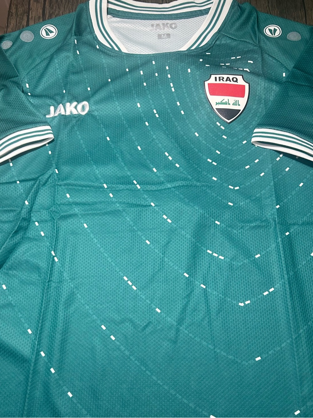 Jako IRAQ National Team World Cup JERSEY Men's Sz M,L,,XL or 2XL New w tags